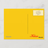 Paris France Eiffel Tower Postcard Postkarte (Rückseite)