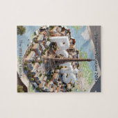 Paris France Family Vacation 3D Trip Souvenir Puzzle (Horizontal)