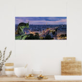 Paris France Gargoyle Poster (Küche)