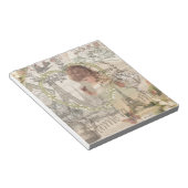 Paris France Hübsch Girl Eiffel Notizblock (angewinkelt)