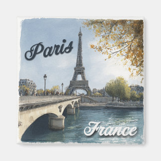 Paris, France Magnet