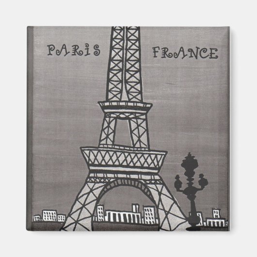 Paris France Magnet (Vorne)