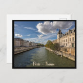Paris France Postcard Postkarte (Vorne/Hinten)