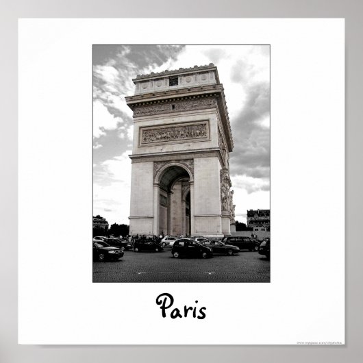 Paris France Poster (Vorne)
