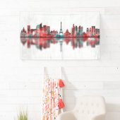 Paris France Skyline Banner (Insitu)