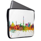 Paris France Skyline Laptopschutzhülle (Vorne Rechts)