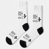 PARIS FRANCE SOCKEN (Linkes Detail)