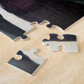 Paris France Street Scene Rainy Day Poster Puzzle (Seite)