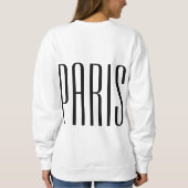 Paris France sweater Sweatshirt (Rückseite)