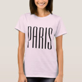 Paris France T-Shirt (Vorderseite)