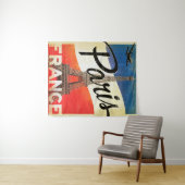 Paris France Tapestry Wandteppich (Beispiel (Horizontal))