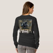 PARIS FRANCE tee (Schwarz voll)
