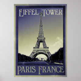 Paris france Vintage Poster