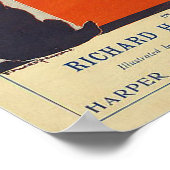 Paris France Vintage Travel Poster (Ecke)