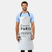 PARIS FRANCIA SCHÜRZE (Getragen)