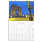 Paris Frankreich 2016 Kalender (Jan 2027)