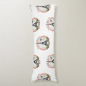 Paris Frankreich 2024 Body Pillows, Eiffelturm Seitenschläferkissen (Vorderseite Vertikal)