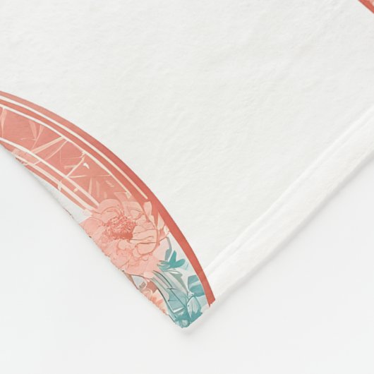 Paris Frankreich 2024 Fleece Blankets, Eiffelturm (Ecke)