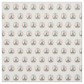 Paris Frankreich 2024 Fleece Blankets, Eiffelturm Stoff (Muster)