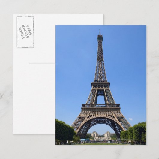 Paris, Frankreich 3 Postkarte (Vorne/Hinten)