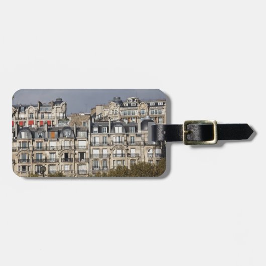 Paris, Frankreich 5 Gepäckanhänger (Vorderseite horizontal)