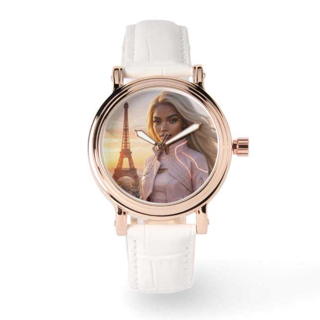 PARIS - FRANKREICH ARMBANDUHR (Vorderseite)