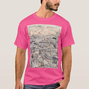 Paris Frankreich Aussicht auf die Stadt Sacre Coeu T-Shirt
