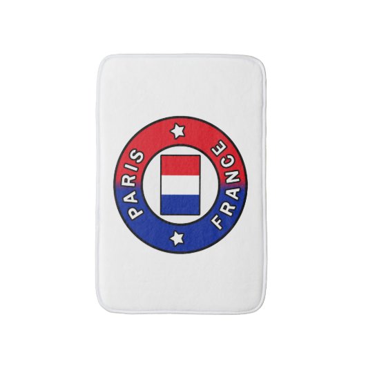 Paris Frankreich Badematte (Vorderseite Vertikal)