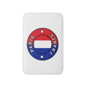 Paris Frankreich Badematte (Vorderseite Vertikal)