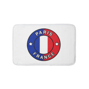 Paris Frankreich Badematte