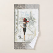 Paris Frankreich Badezimmer Handtuch Sets (Handtuch)