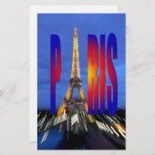 Paris Frankreich Briefpapier (Vorne/Hinten)