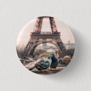 Paris, Frankreich Button