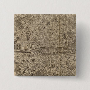 Paris Frankreich Button