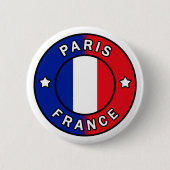 Paris Frankreich Button (Vorderseite)