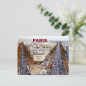 Paris-Frankreich-Champs-Elysees (St.K. Postkarte (Stehend Vorderseite)