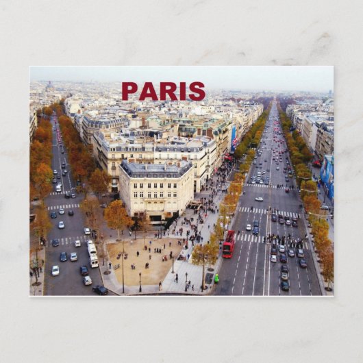 Paris-Frankreich-Champs-Elysees (St.K. Postkarte (Vorderseite)