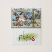 Paris Frankreich Dekorative Jigsaw Puzzle (Vertikal)