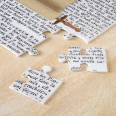 Paris Frankreich Dekorative Jigsaw Puzzle (Seite)