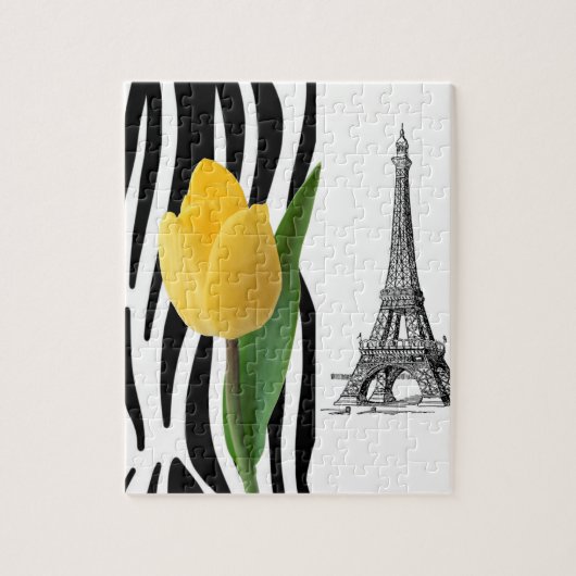 Paris Frankreich Dekorative Jigsaw Puzzle (Vertikal)