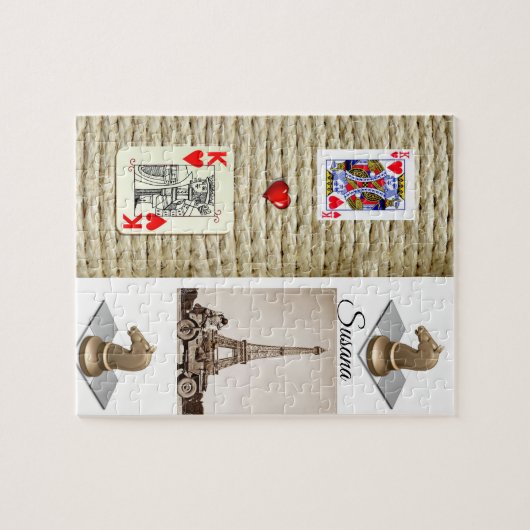 Paris Frankreich Dekorative Jigsaw Puzzle (Horizontal)