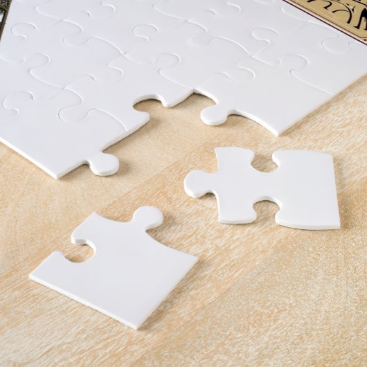 Paris Frankreich Dekorative Jigsaw Puzzle (Seite)