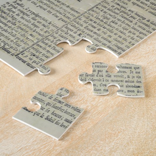 Paris Frankreich Dekorative Jigsaw Puzzle (Seite)