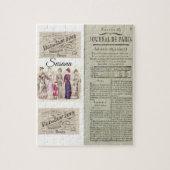 Paris Frankreich Dekorative Jigsaw Puzzle (Vertikal)