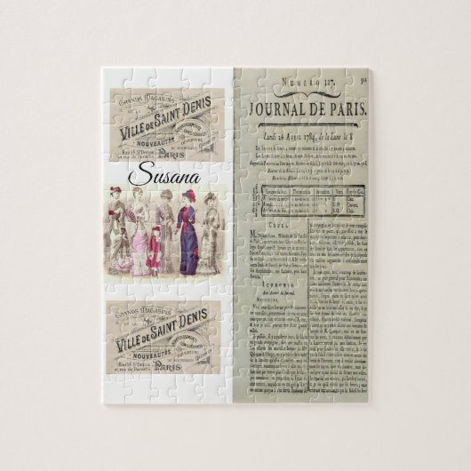 Paris Frankreich Dekorative Jigsaw Puzzle (Vertikal)