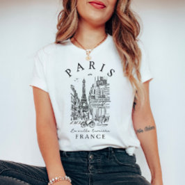 Paris Frankreich – Die Stadt des Lichts T-Shirt