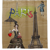 Paris Frankreich, Duschvorhang (Vorderseite)