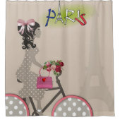 Paris Frankreich, Duschvorhang (Vorderseite)