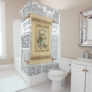 Paris Frankreich, Duschvorhang