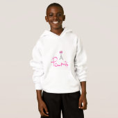 Paris, Frankreich, Eiffel, Frankreich Hoodie (Vorne ganz)